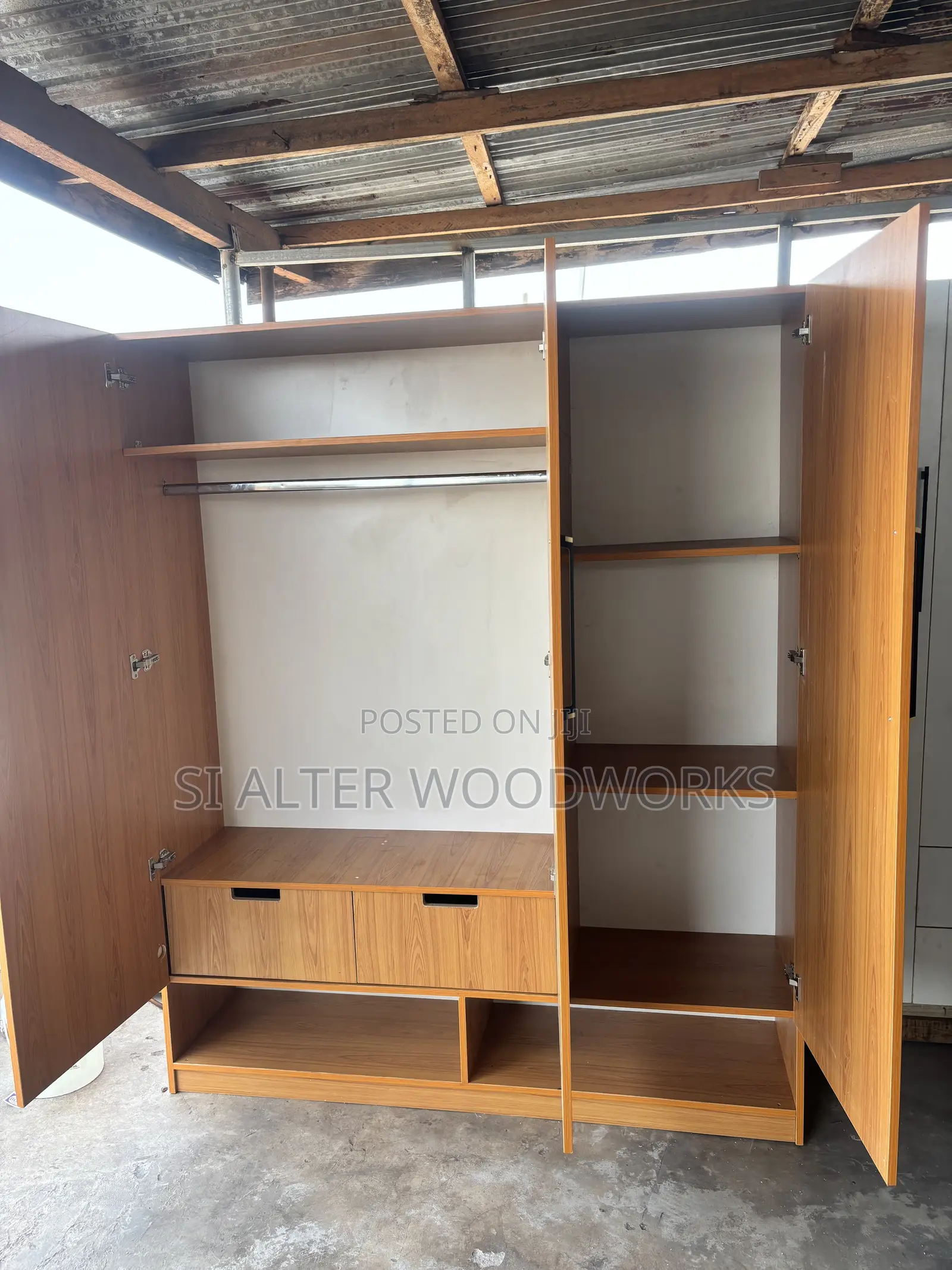 3in1 Laminated Wardrobe