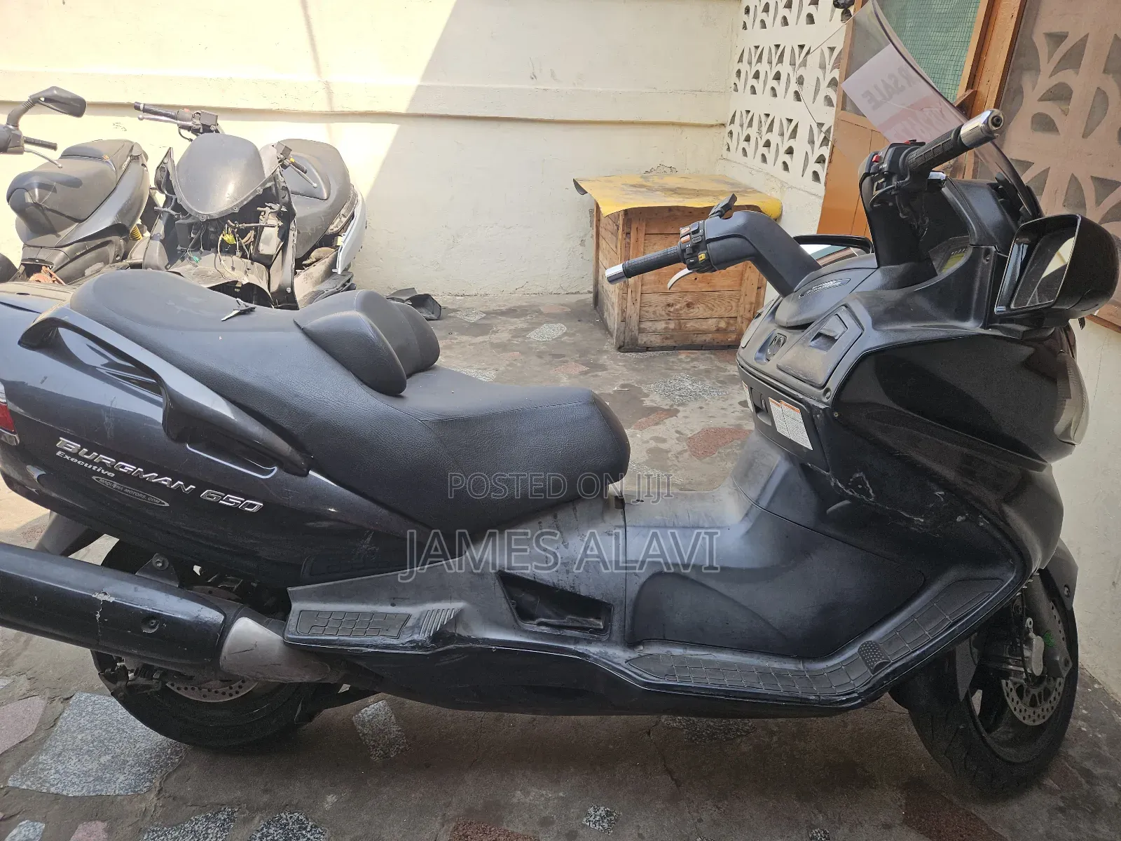Suzuki Burgman 2018 Black