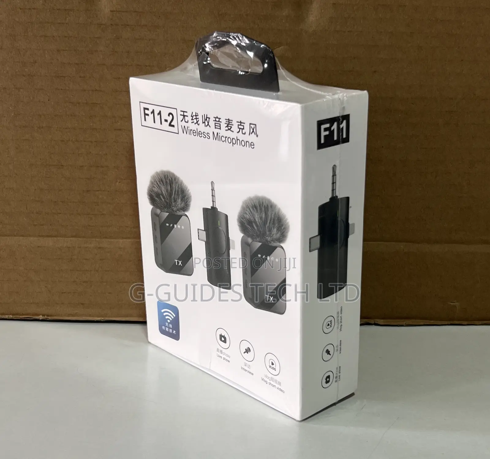 F11-2 Wireless Microphone, 3-in-1 Universal Wireless Microphone