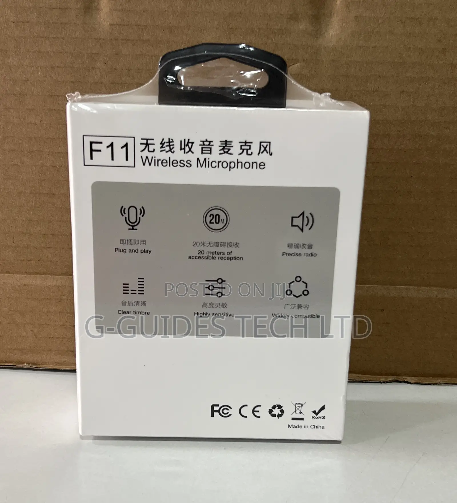 F11-2 Wireless Microphone, 3-in-1 Universal Wireless Microphone