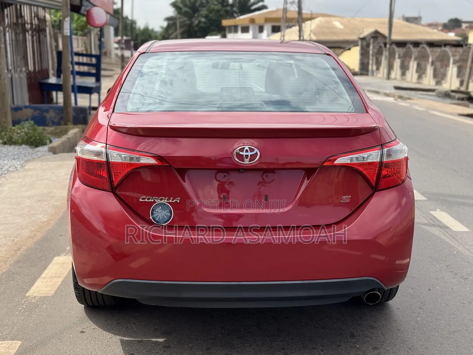 Toyota Corolla S Plus 4dr Sedan (1.8L 4cyl CVT) 2015 Red