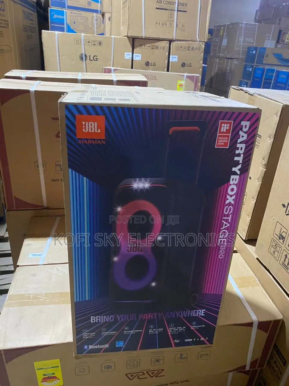 Neatly Made JBL 320 Portable Party Box Speaker