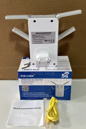 Pix-Link Ac3800m Dual-Band Wi-Fi Range Extender