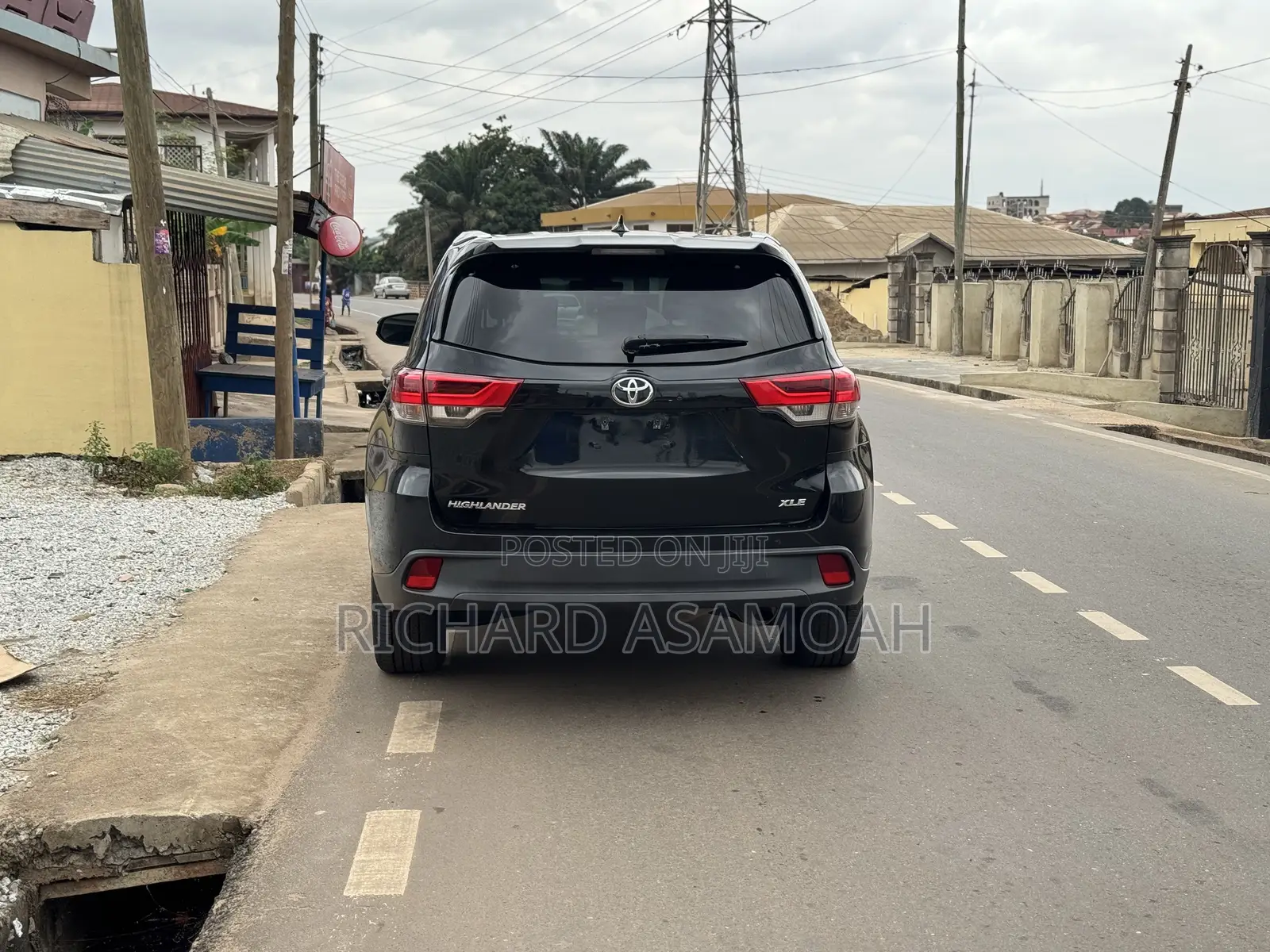 Toyota Highlander XLE 2019 Black