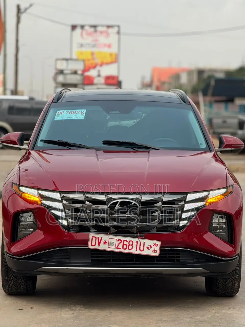 Hyundai Tucson Limited 2024 Red