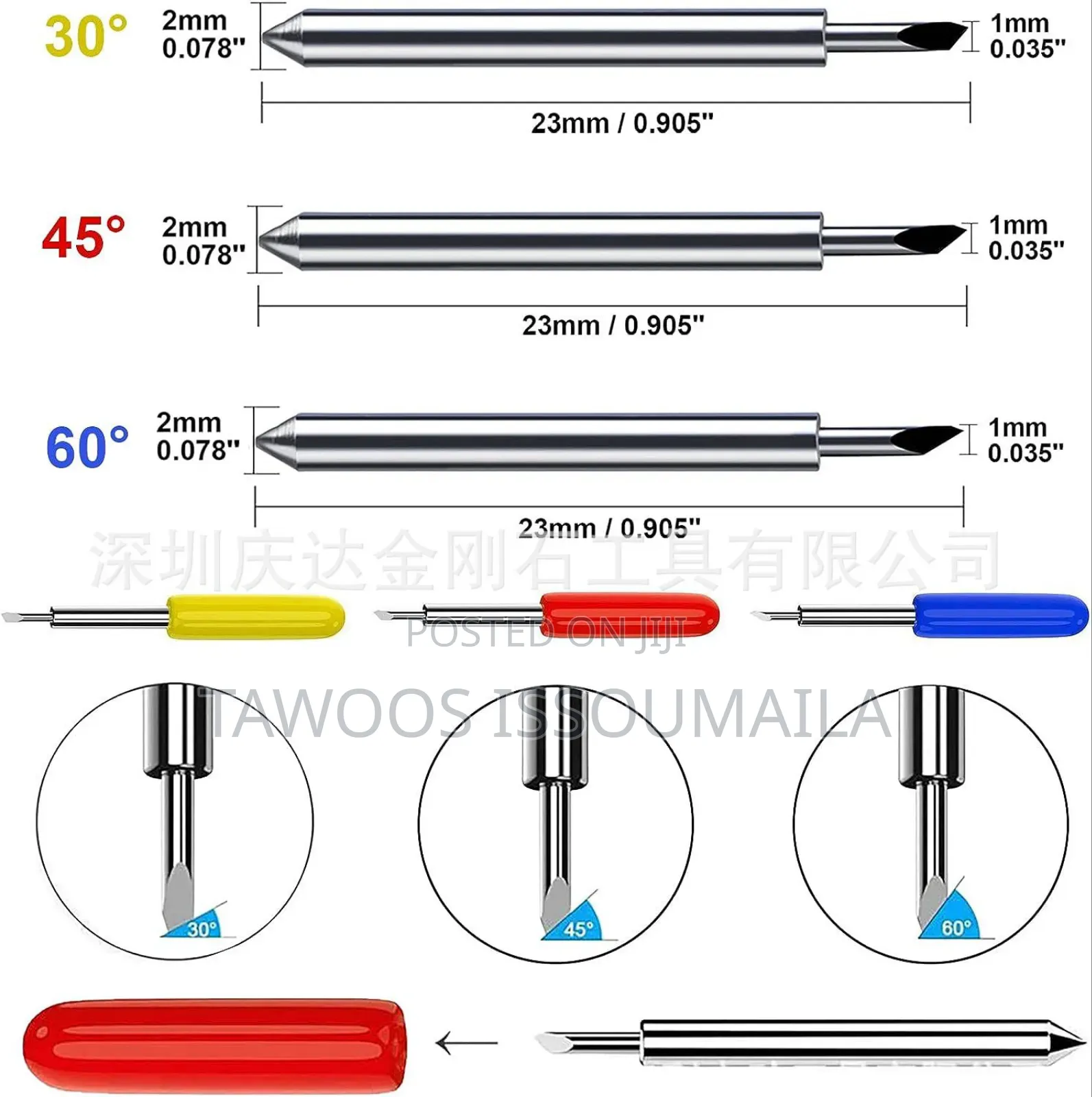Cutting Plotter Blades 5pcs