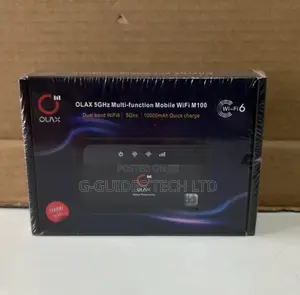 Olax M100 Multi-Function Mifi Wi-Fi 6 With Power Bank 10,000mah