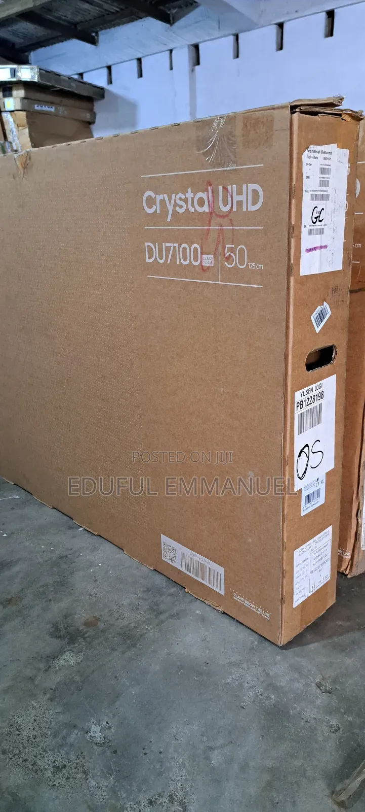 Samsung 50" Crystal Uhd Smart Netflix Youtube Bluetooth Du7100