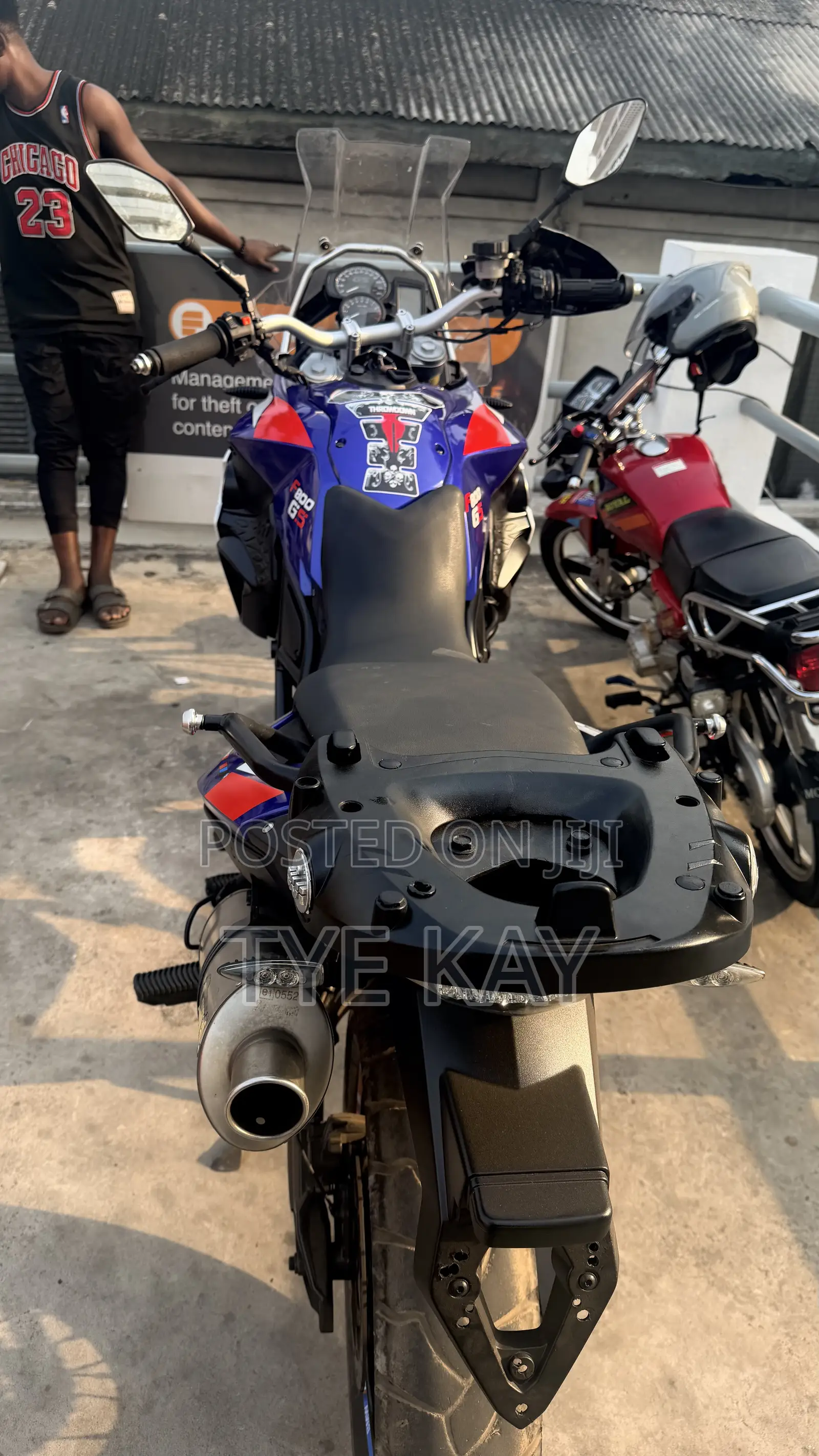 BMW F 800 GS 2016 Blue