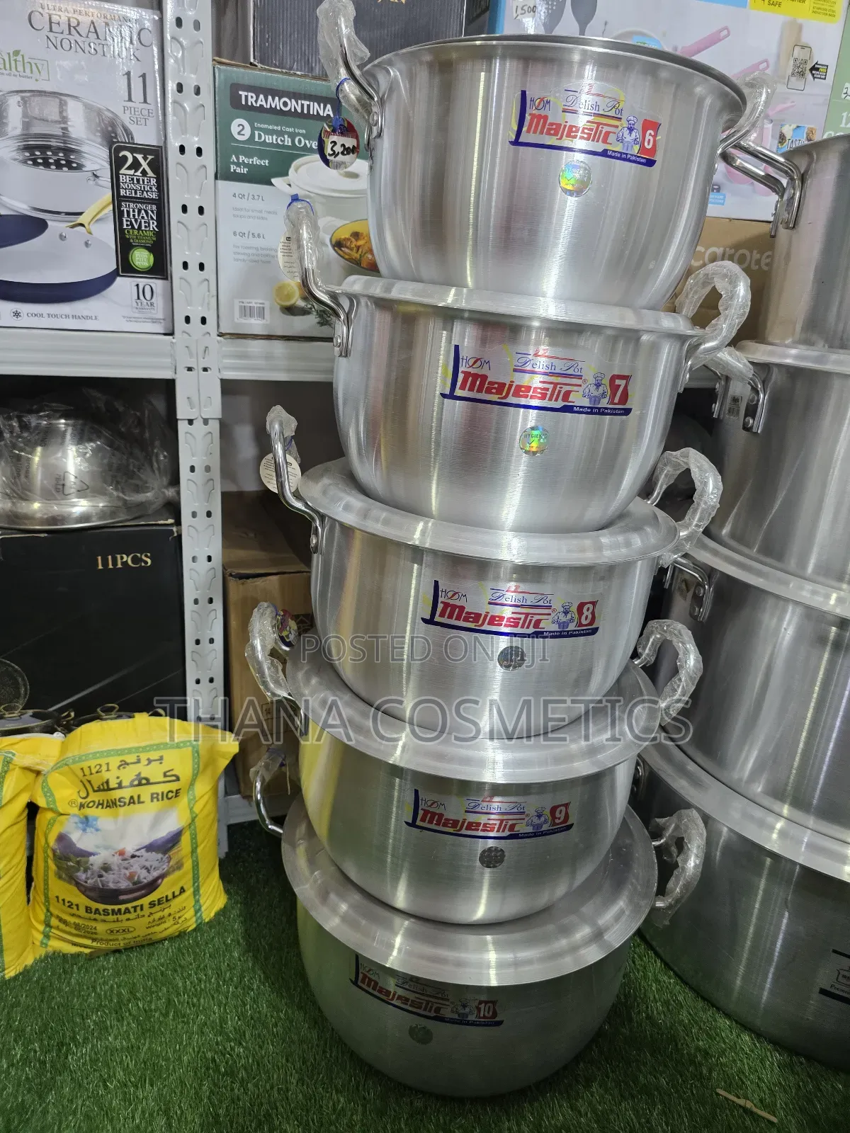 Majestic 6-10 Saucepans