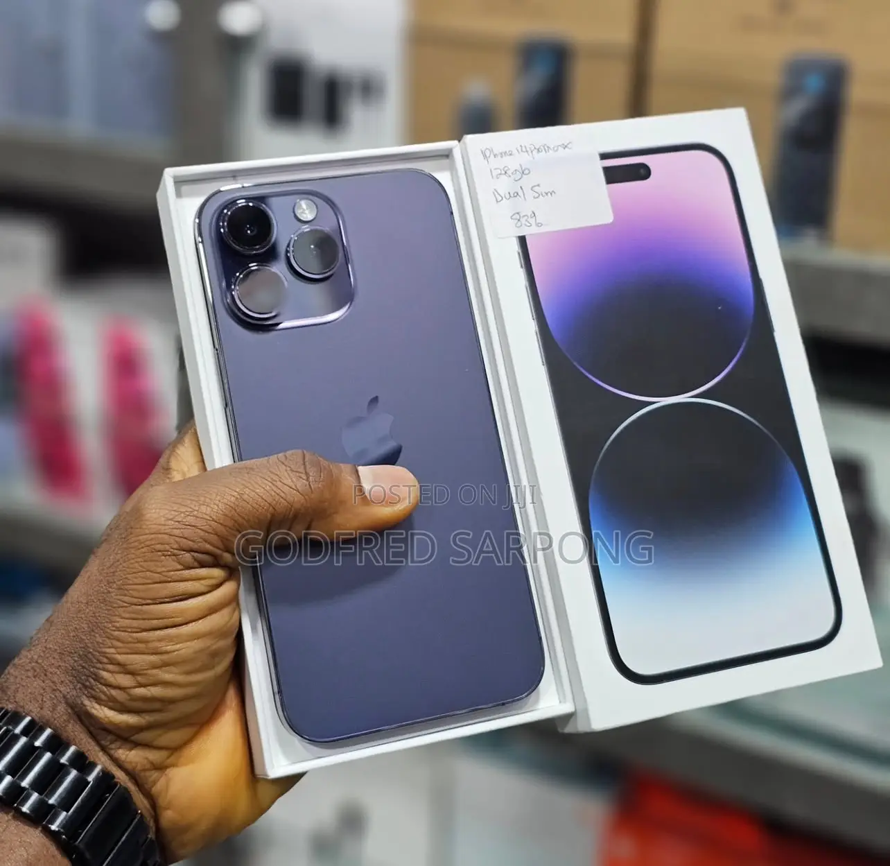 New Apple iPhone 14 Pro Max 128 GB Purple