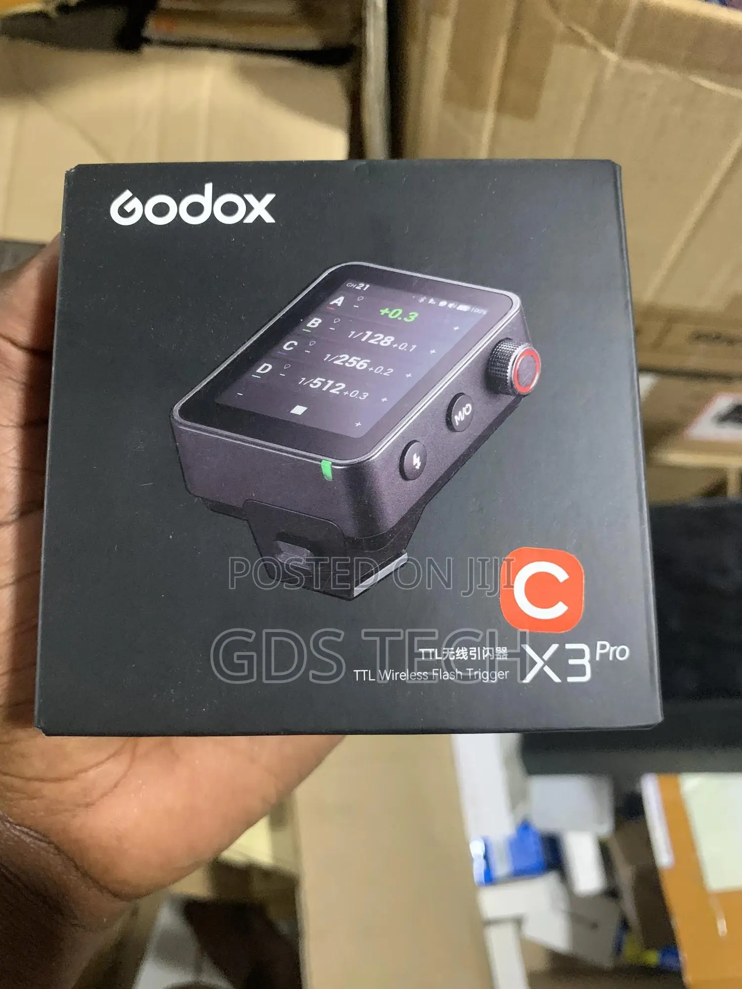 Godox X3 Pro C Touchscreen TTL Wireless Flash Trigger for Canon