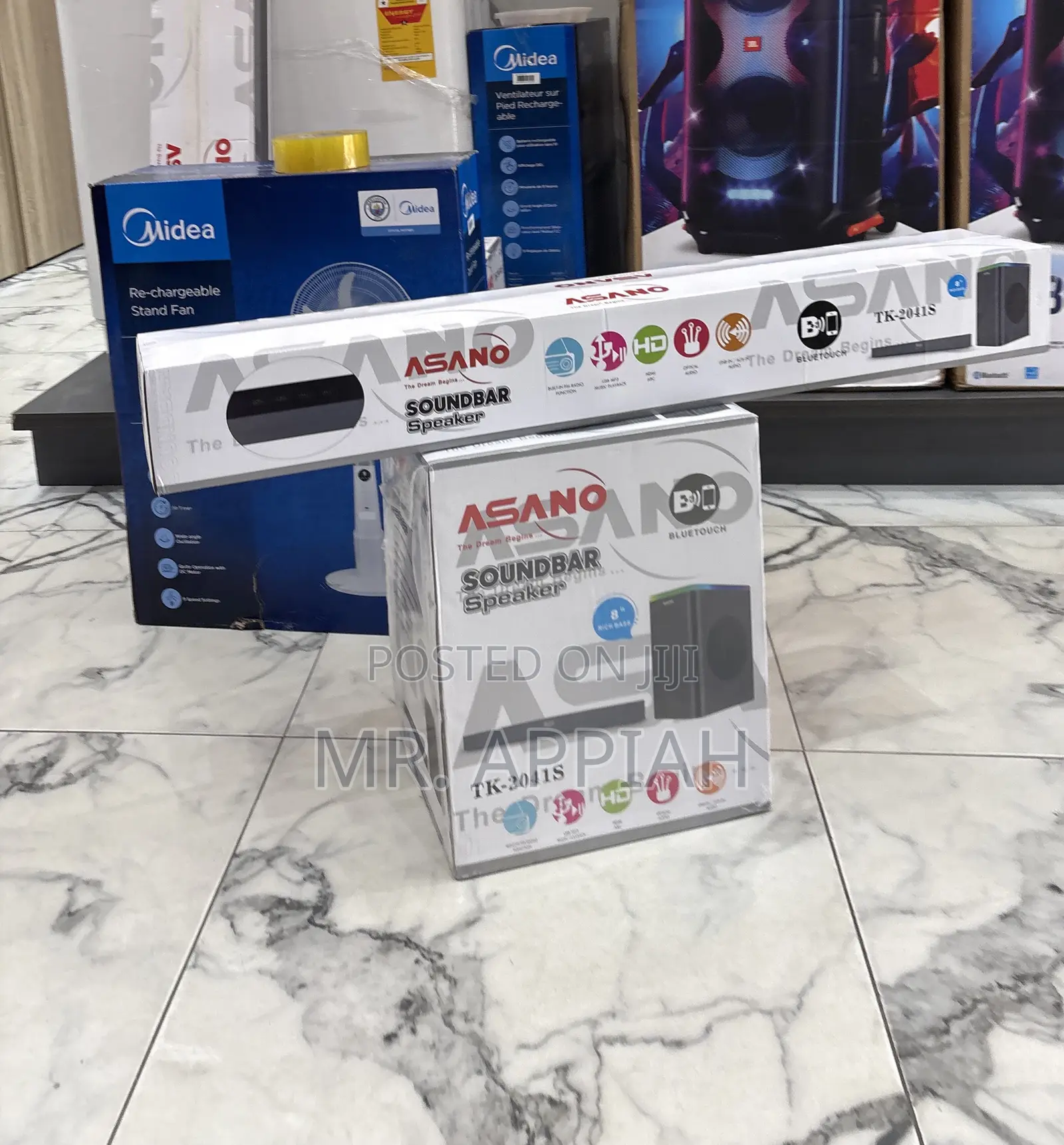 Shop Original Asano Tk 2041s Bluetooth Sound Bar System(Black) 