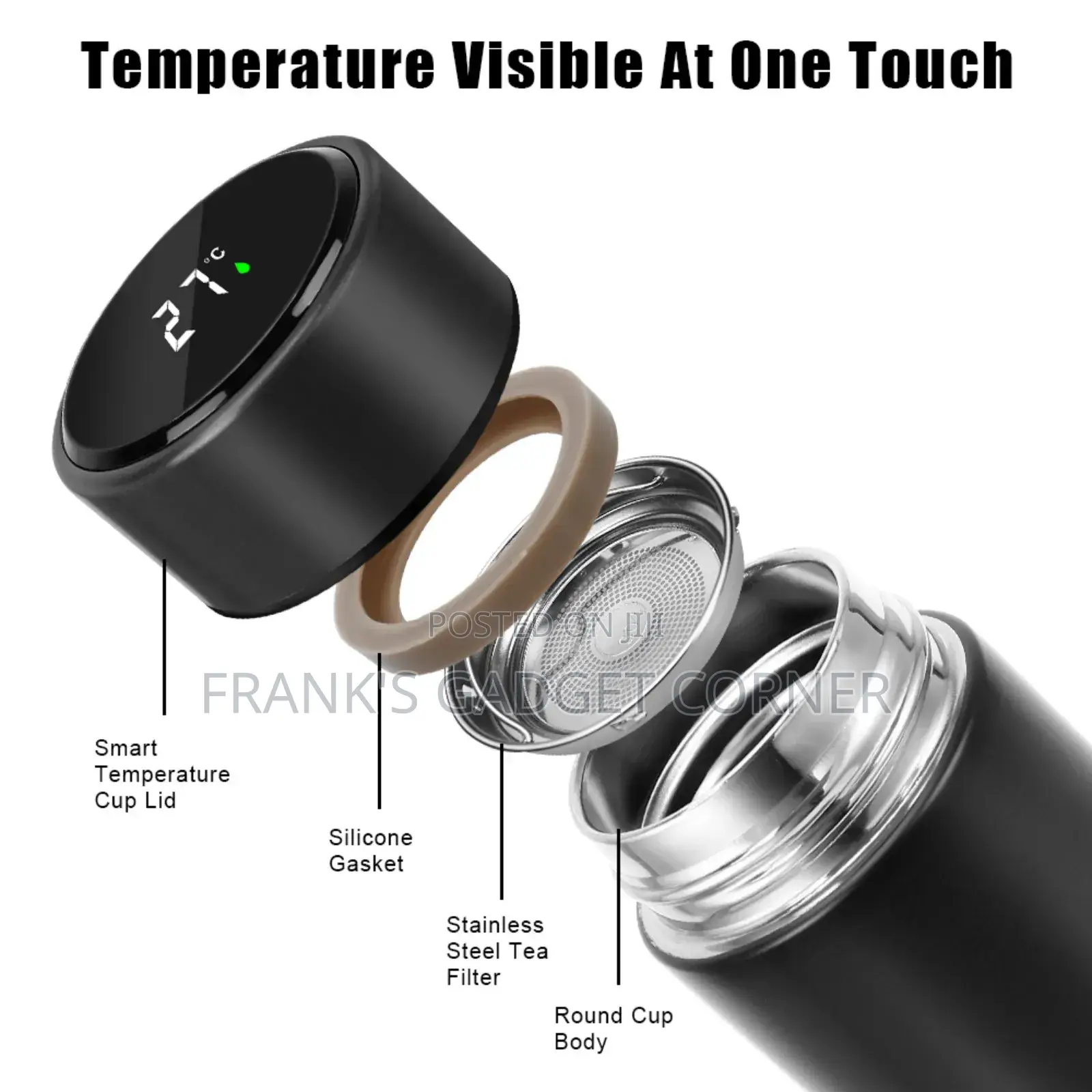 Smart Temperature Thermos Flask