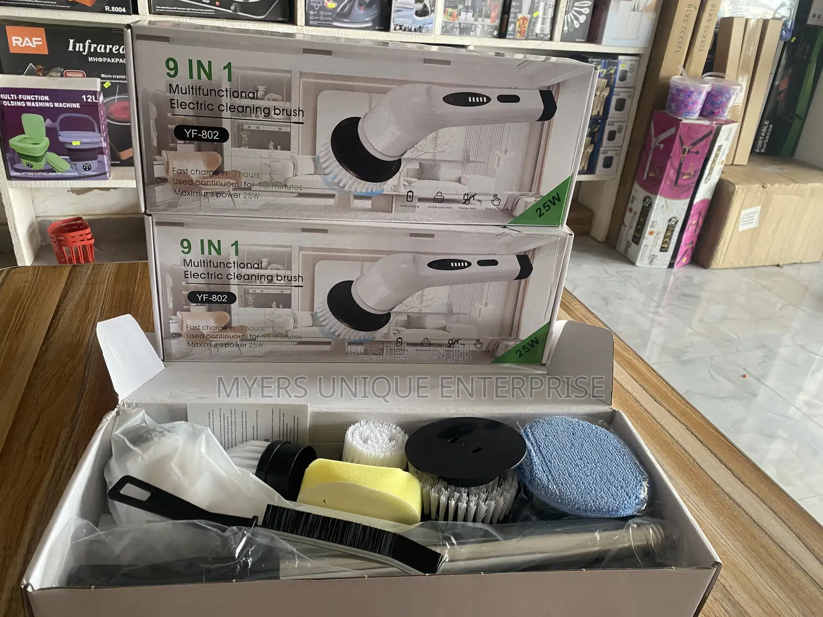 Easy to Use Electric Scrubbing Brush