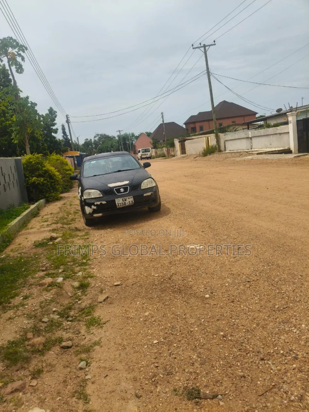 112 By 72 Feet Plot With 5bdrm On It For Sale In Dansoman. Hj