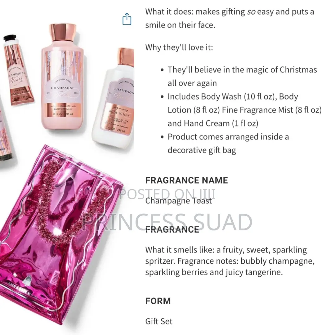 Bath and Body Products
