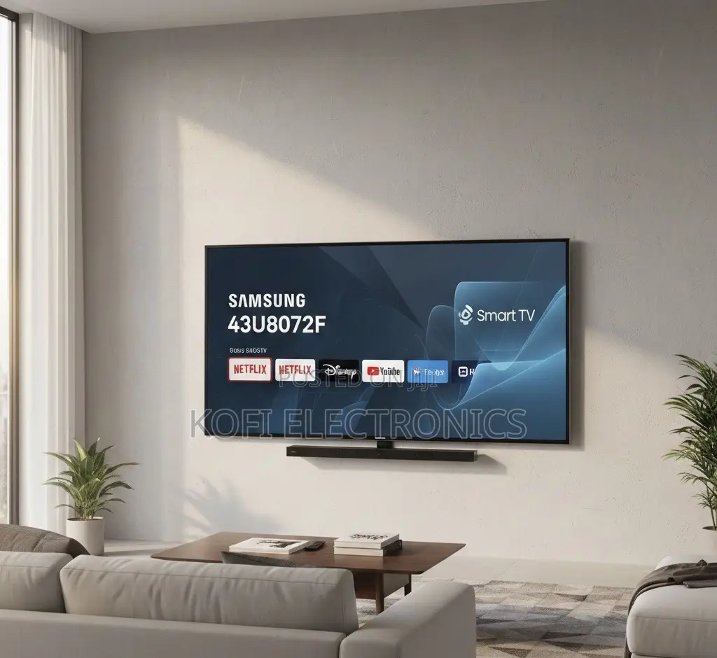 Samsung 43” Uhd Smart Tv Everyday Home Entertainment