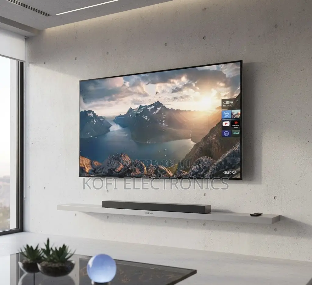 Samsung 43” Smart Display Crisp Visual Experience