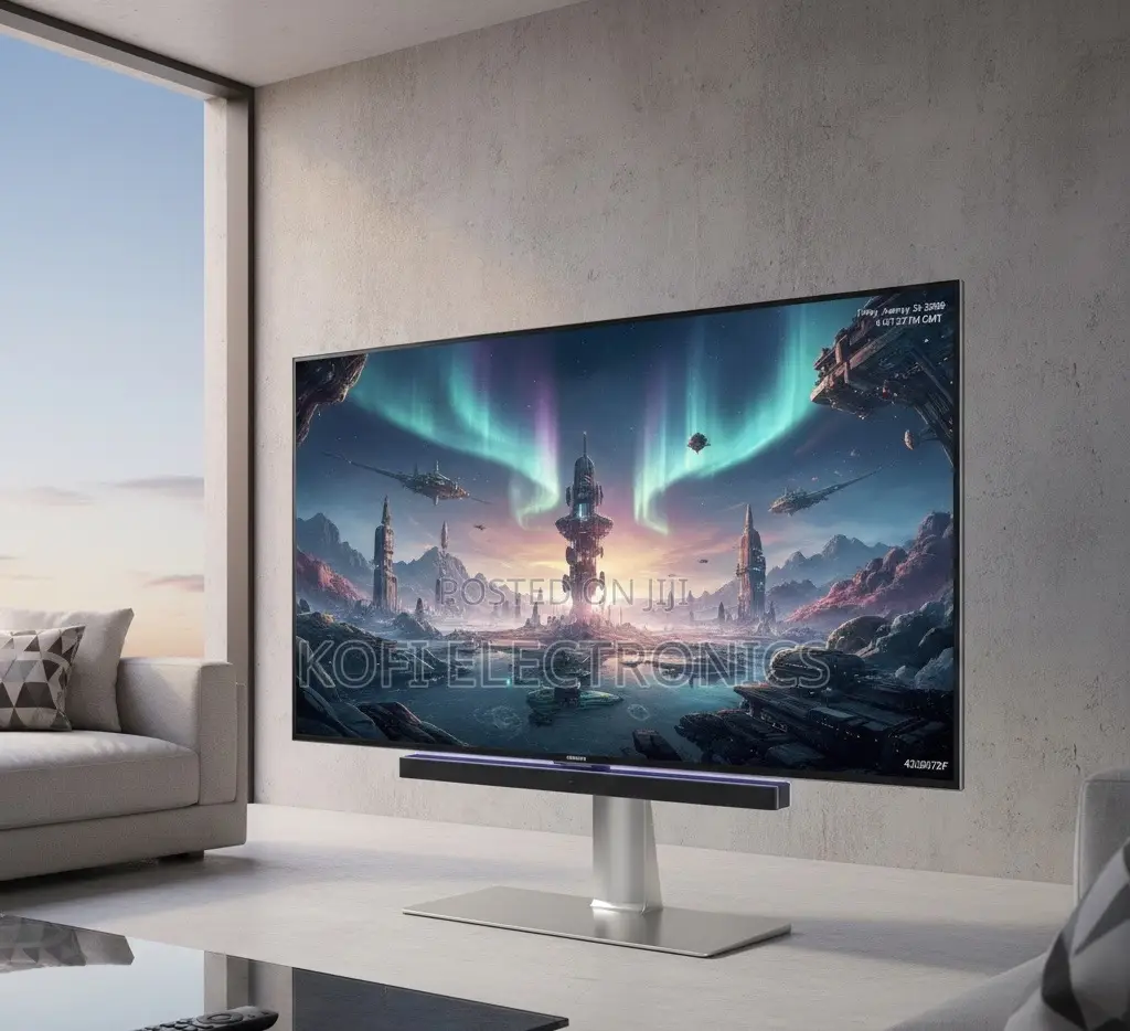 Samsung 43” Smart Tv Sleek Living Room Screen