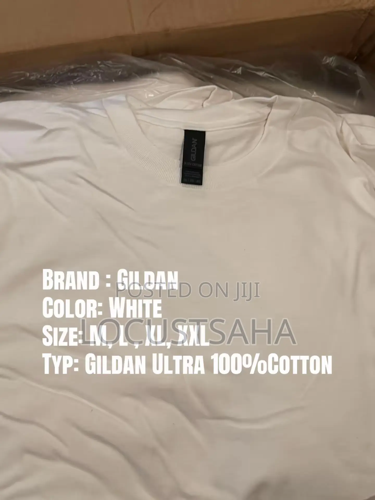 Gildan Ultra Cotton Tshirt in White
