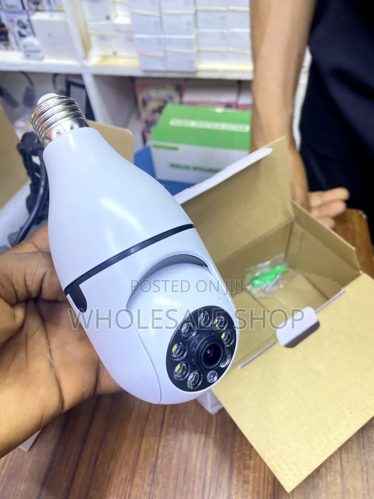 Bulb CCTV Camera ( Wifi Connection)