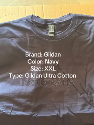 Gildan Ultra Cotton Navy in XXL