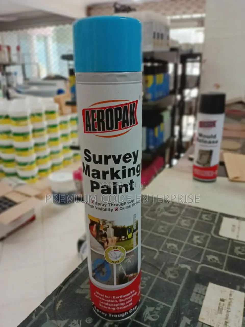 Survey Spray Paint – High-Visibility Marking Paint for Construction