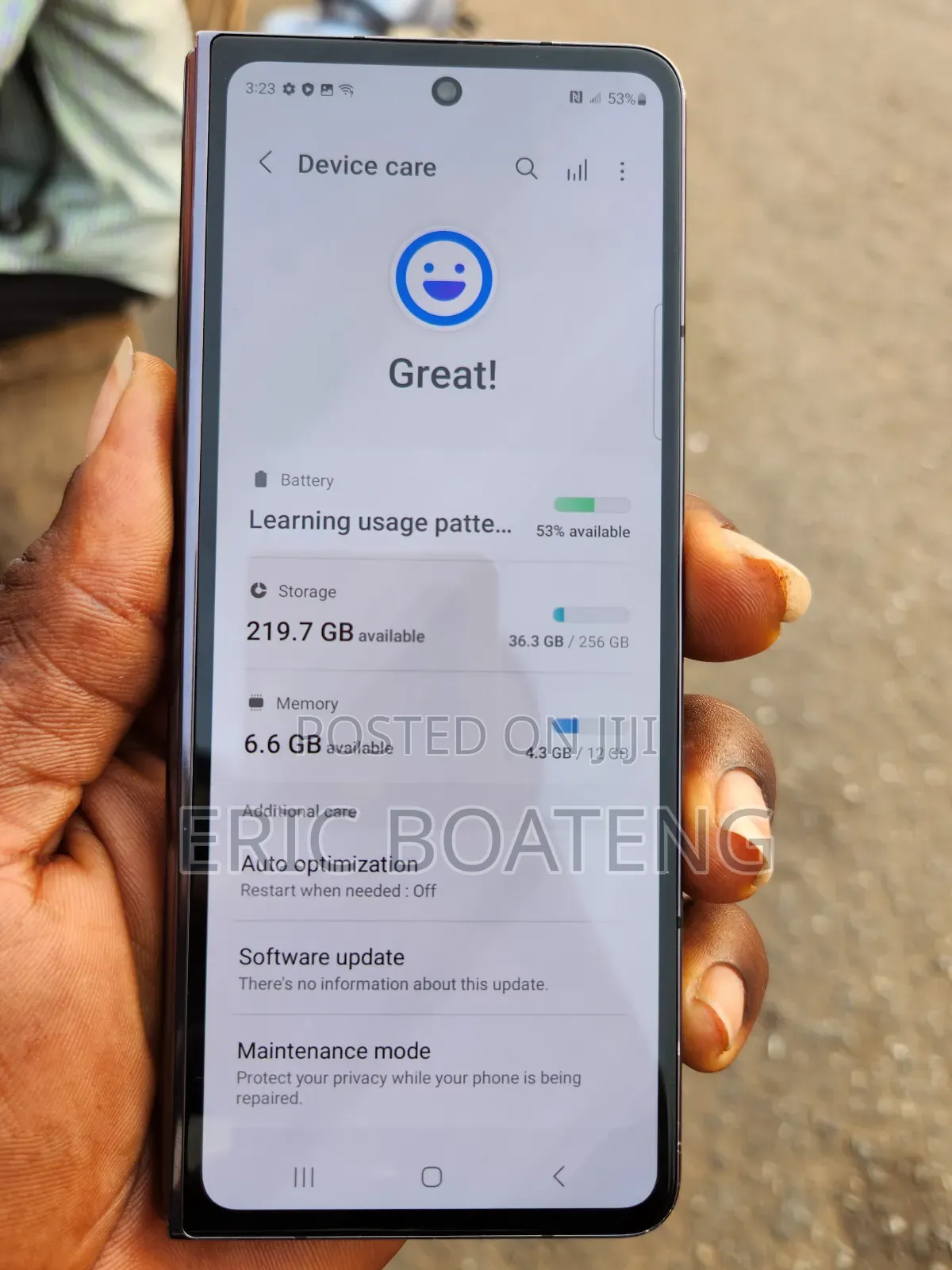 Samsung Galaxy Z Fold 5 256 GB Black
