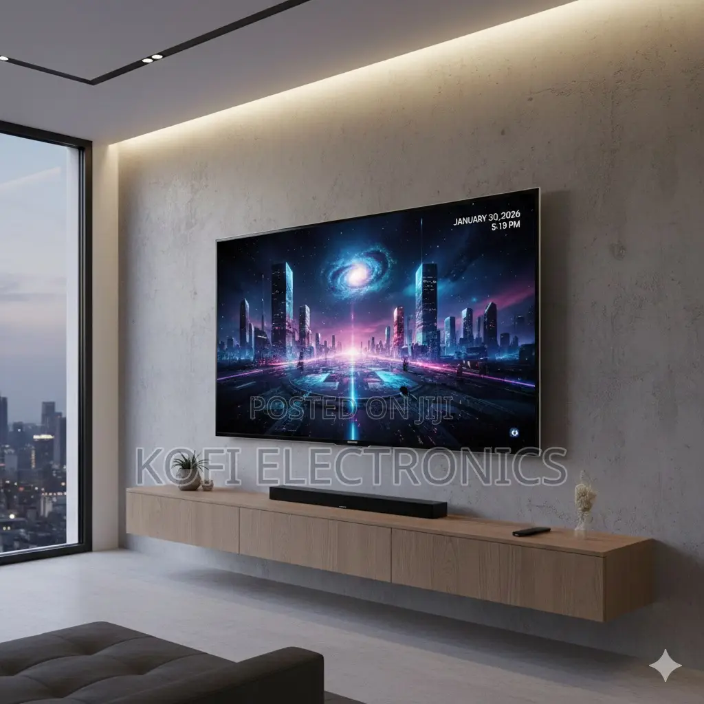 Samsung 50” Smart Tv Modern Home Entertainment