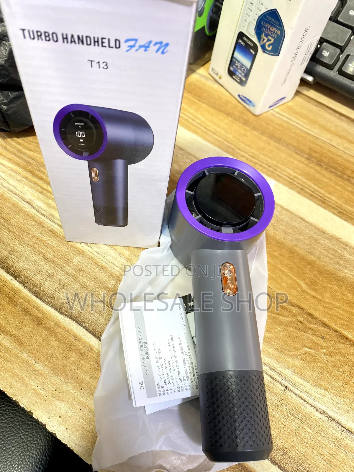 Turbo Handheld Fan