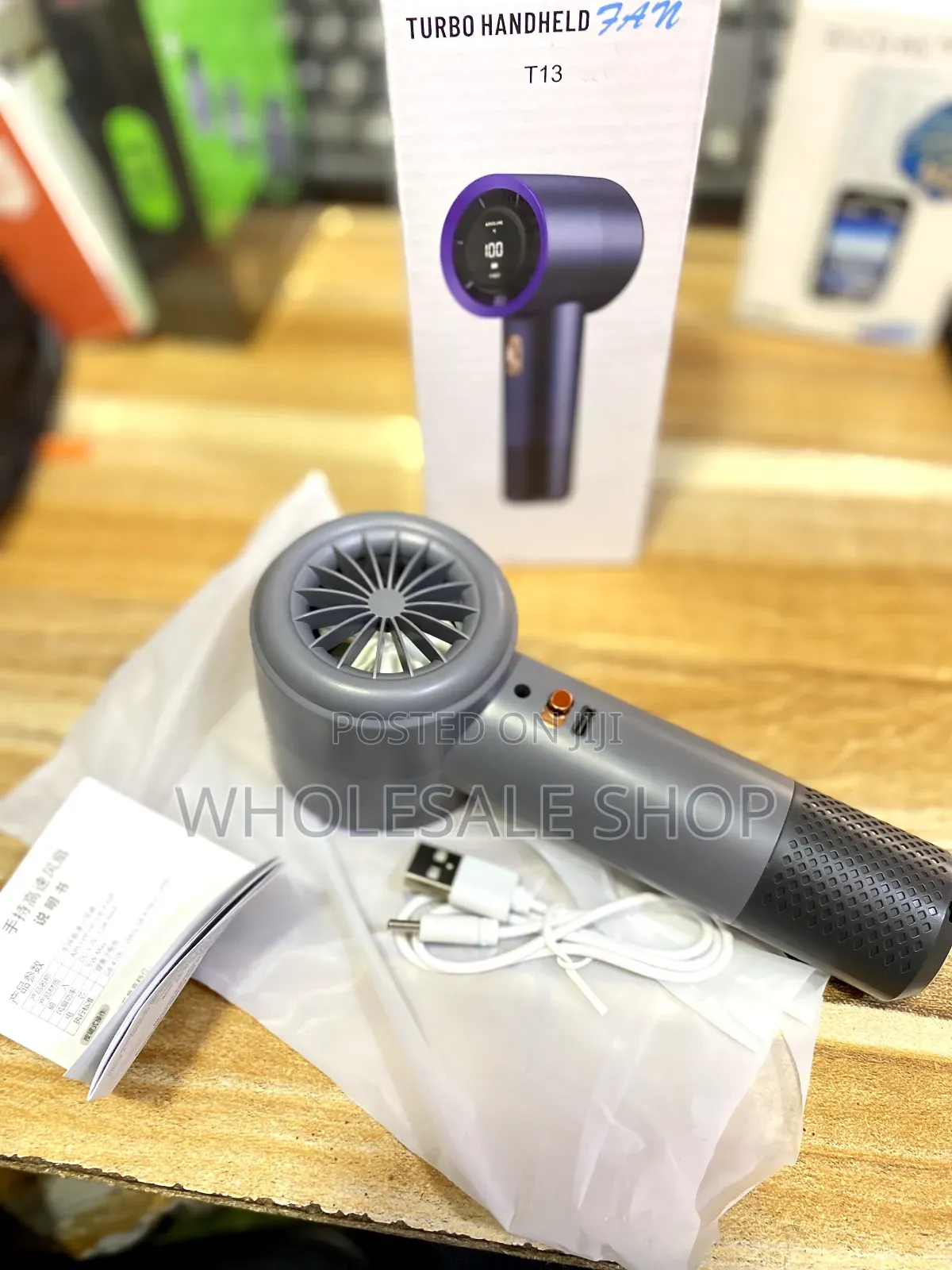 Turbo Handheld Fan