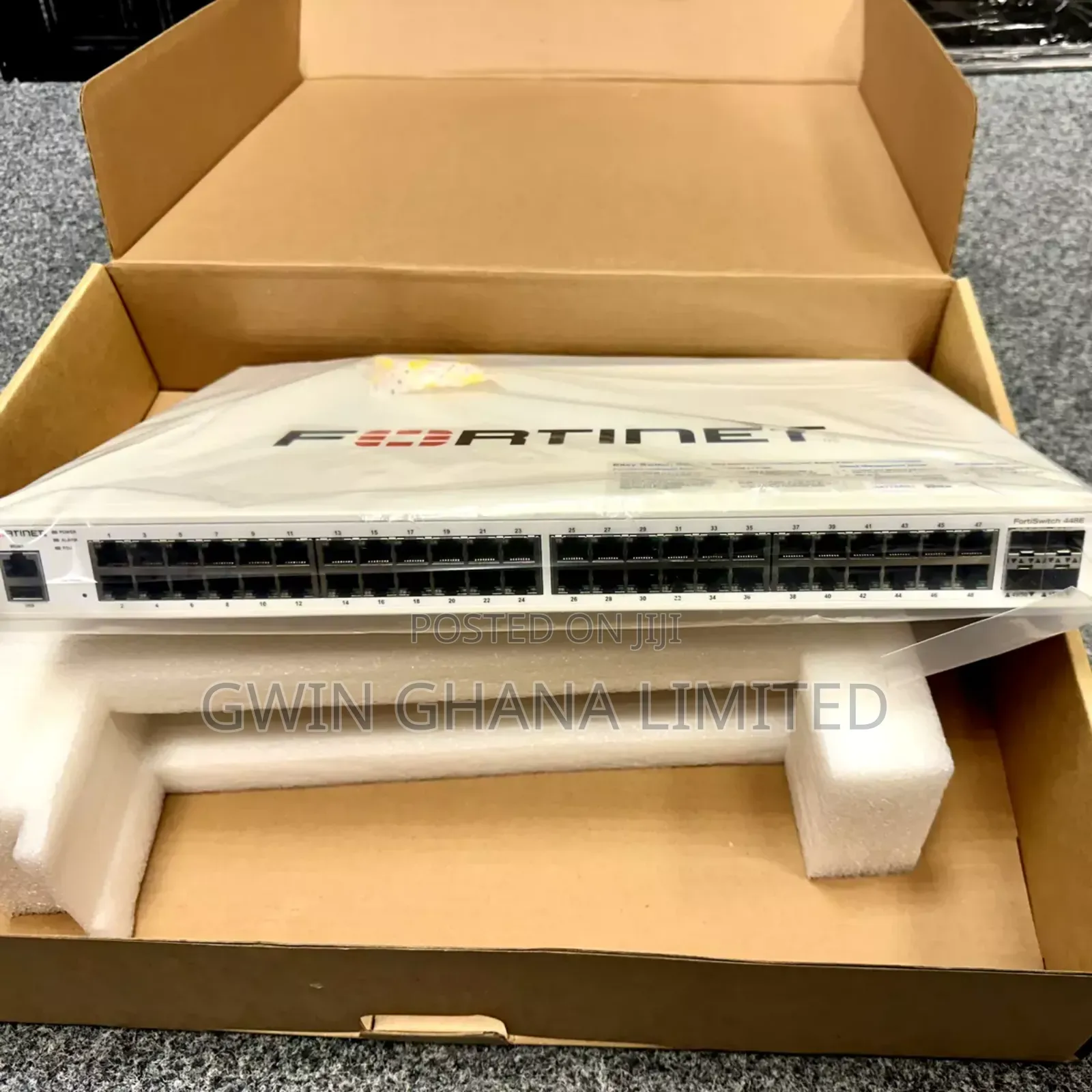 Fortinet Fortiswitch 48-Port Gigabit Poe+ Layer 3 Ethernet Switch