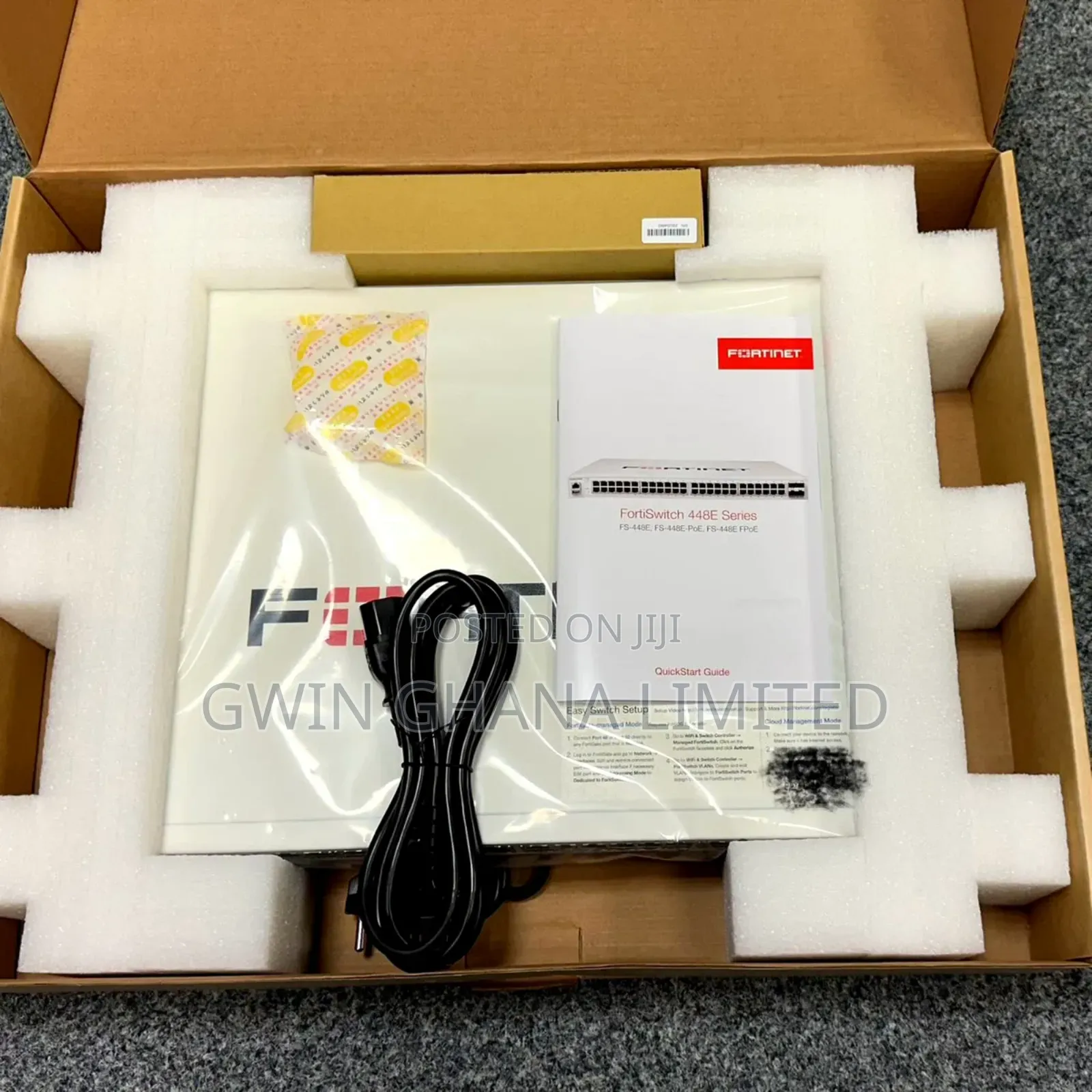 Fortinet Fortiswitch 48-Port Gigabit Poe+ Layer 3 Ethernet Switch
