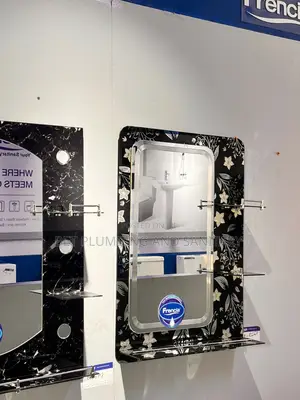 Mirror With Shelves