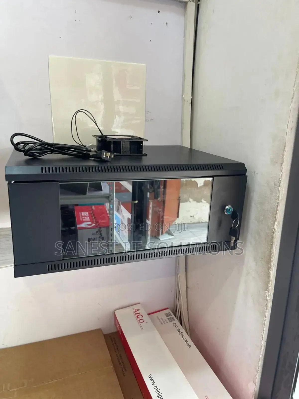 4u Wall Mount Network Cabinet Aico