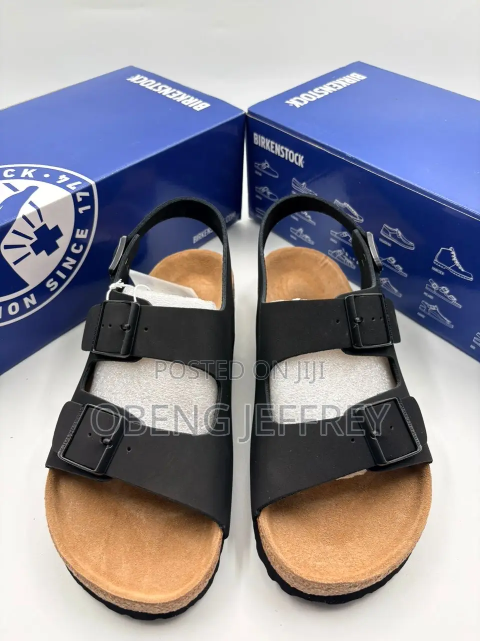 Original Birkenstock Sandals in Black and Brown
