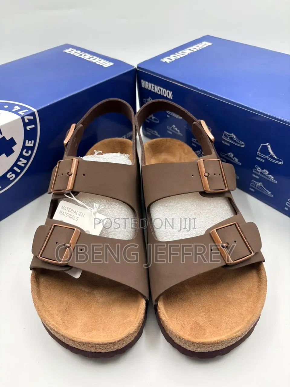 Original Birkenstock Sandals in Black and Brown