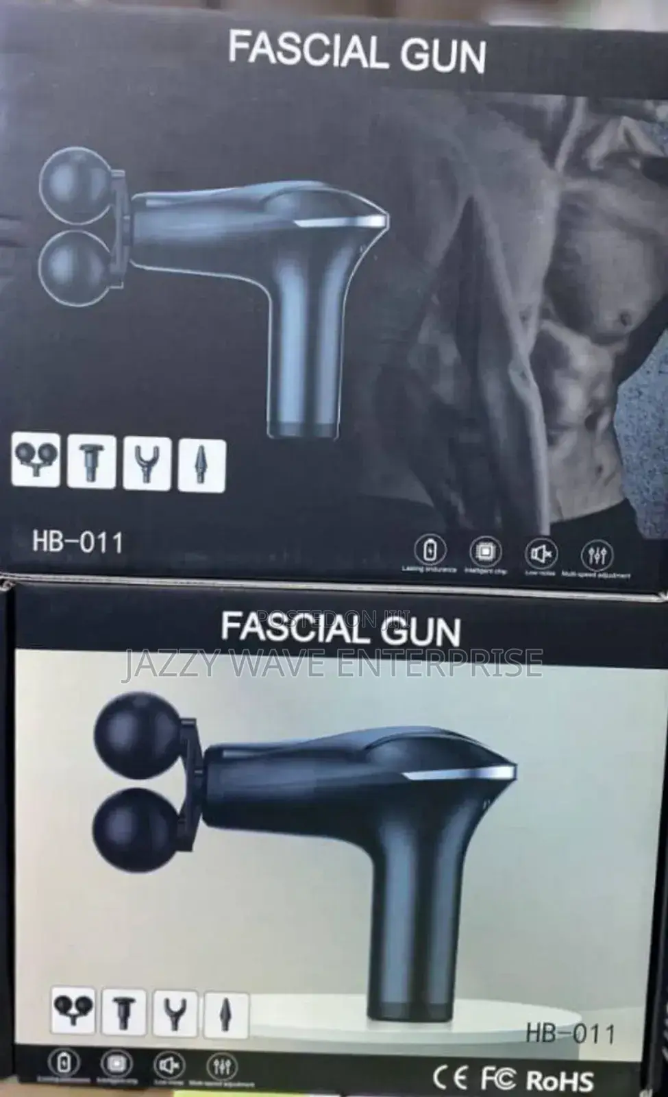 Double Head Massage Gun