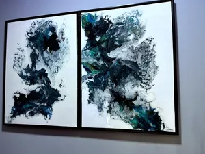 Epoxy Resin Wall Art Handmade Pre-Order Now !!