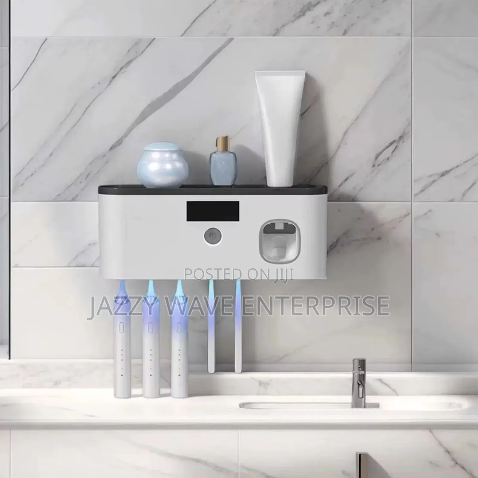 Paste Dispenser and Brush Holder