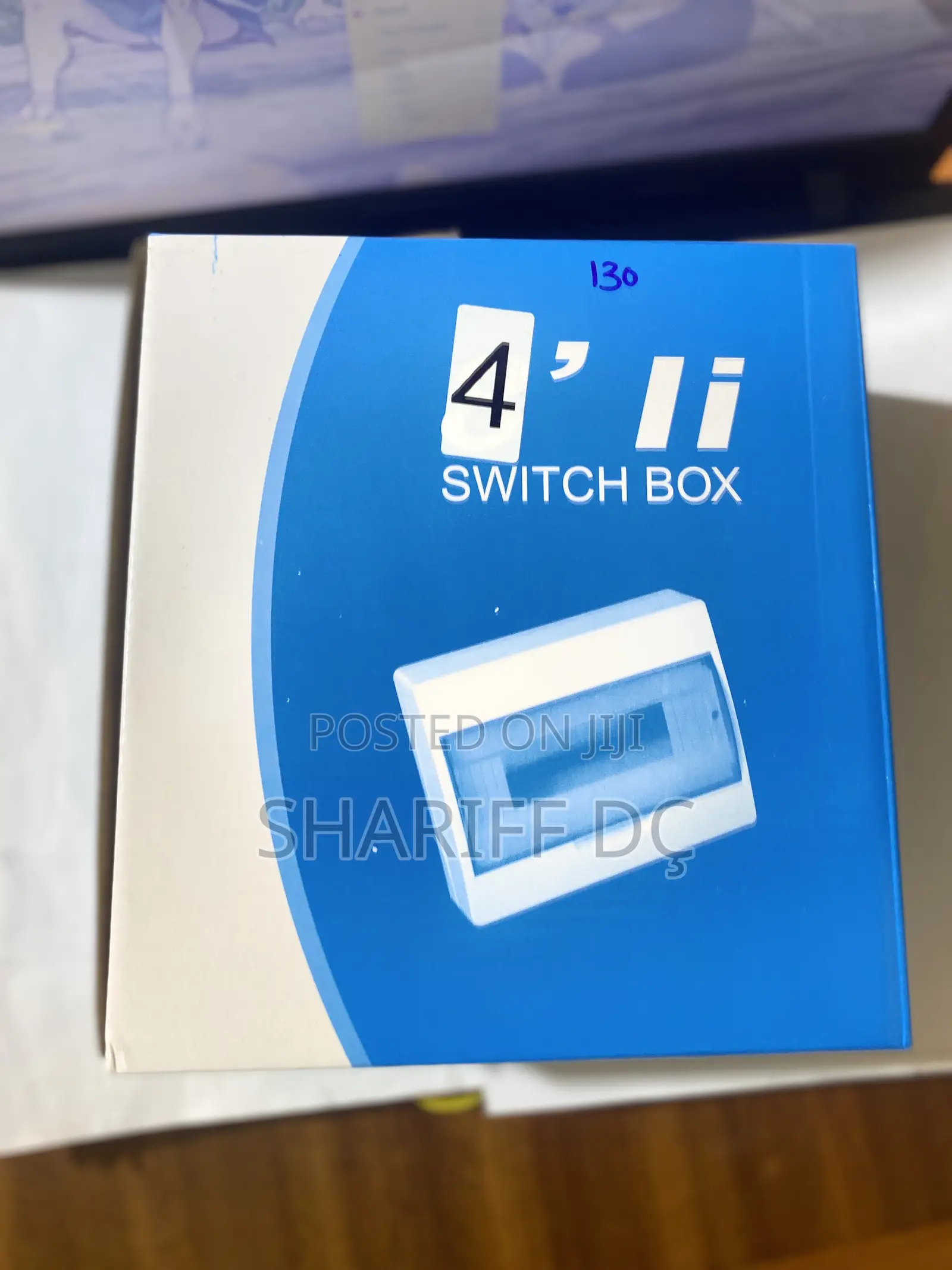 Main Switch Box Plastic.2w,4w and 6w.
