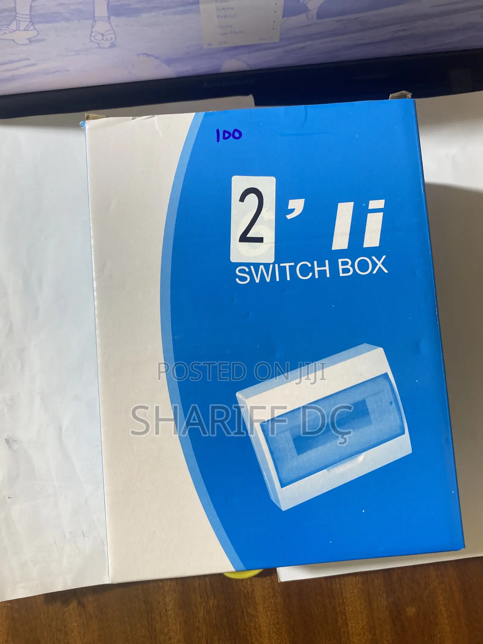 Main Switch Box Plastic.2w,4w and 6w.
