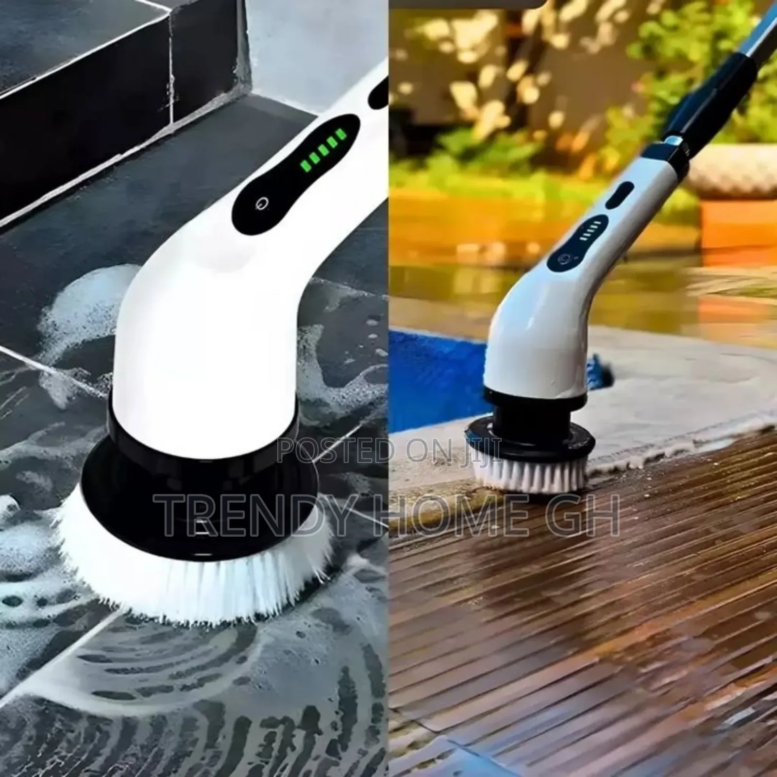 9in1 Electric Spin Scrubber, Leebein Cordless Cleaning Brush.