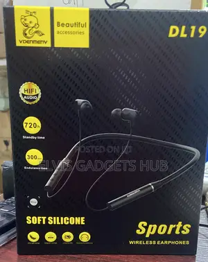 Vdenmenv Dl19 Original Neck Band Sports Wireless Neckband Headphone