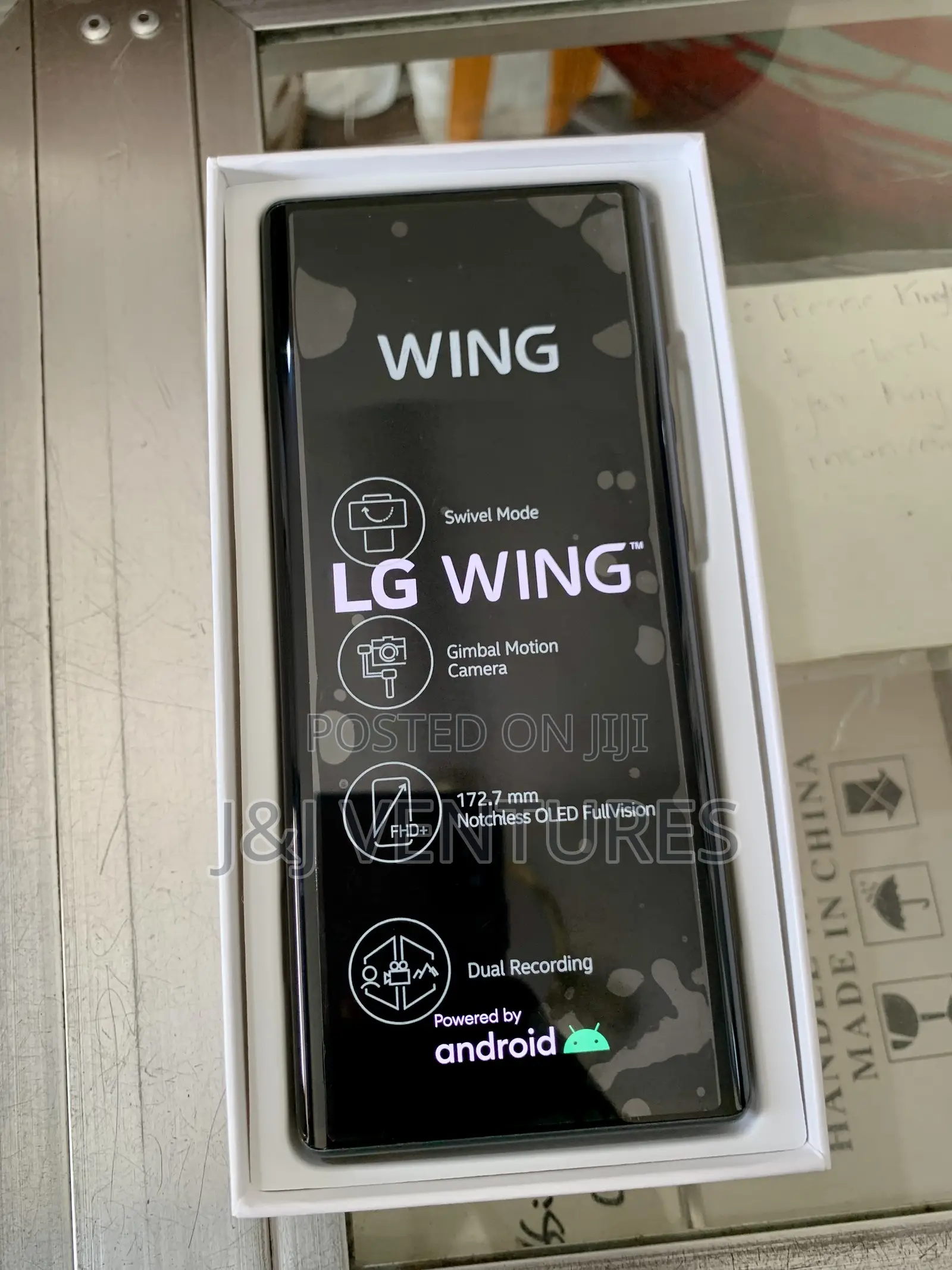 New LG Wing 5G 256 GB Gray