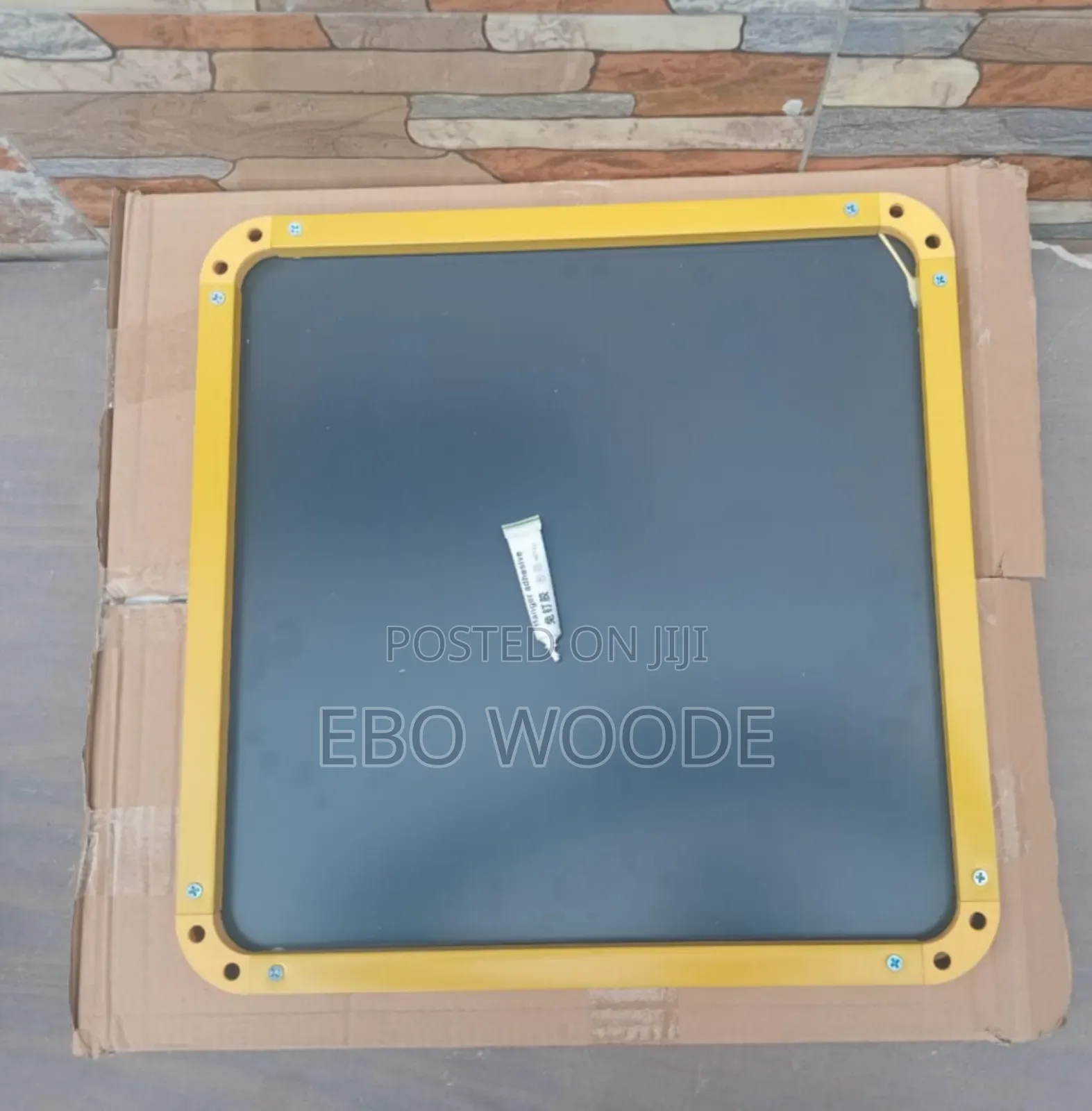 40cm × 40cm Wall Mirror – Comes With Adhesive for Easy Installation