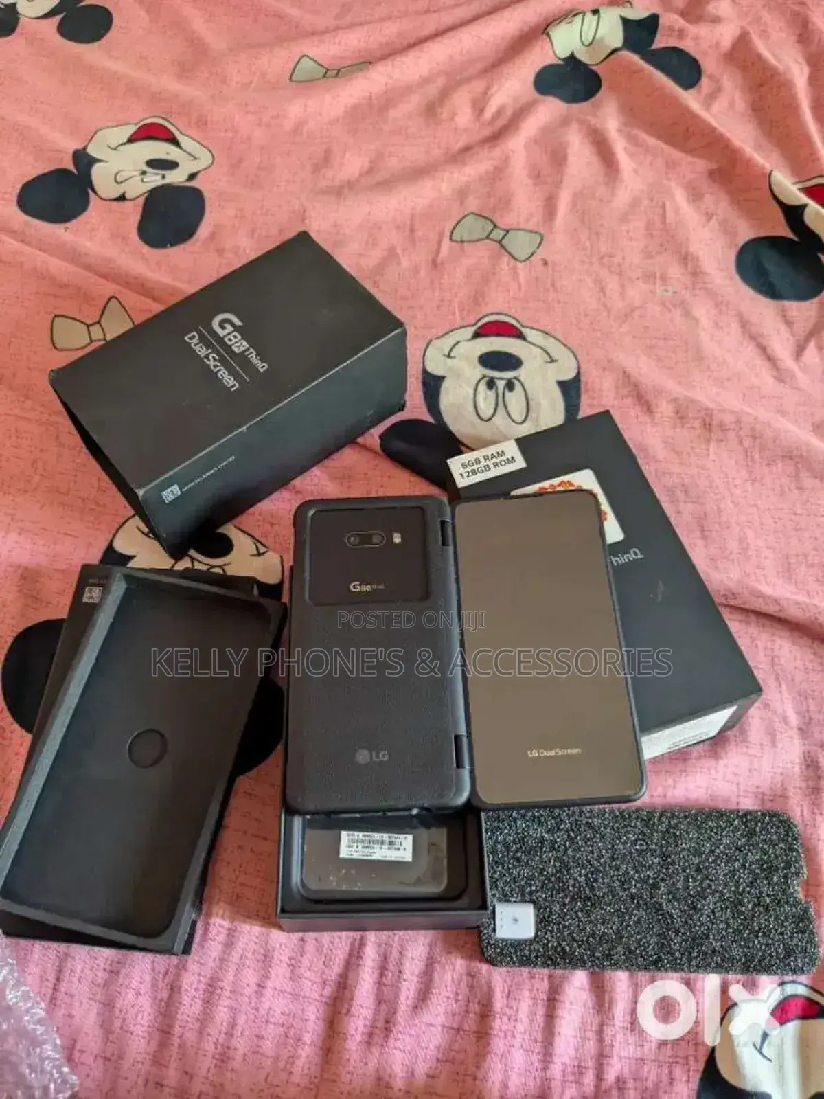 New LG G8X Thinq 128 GB Black