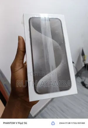 New Apple iPhone 15 Pro Max 256 GB Black