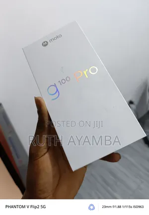 New Motorola Moto G100 256 GB Gray